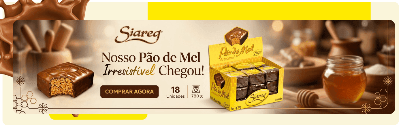 Pão de mel irresistível Siareg